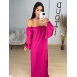Vestido Atena fúcsia