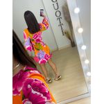 Vestido Kimono laranja 