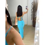 Vestido Agnes azul