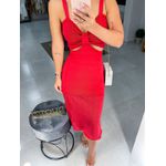 Vestido Mércia vermelho