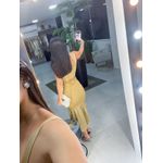 Vestido Mércia dourado