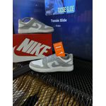 TENIS NIKE DUNK LOW - BRANCO/ CINZA
