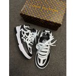 TENIS LV SKATE - BRANCO / PRETO
