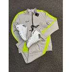 CONJUNTO NIKE ACADEMY CINZA VERDE