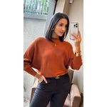 BLUSA MORCEGO MOUSSE CARAMELO