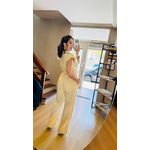 CONJUNTO REGATA LINHO MIA- AMARELO