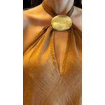 VESTIDO AIRE- MARROM