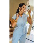 CONJUNTO REGATA LINHO MIA- AZUL