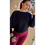 BLUSA MORCEGO DEDINHO PRETO