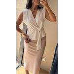 BLUSA TRANSPASSE ALFAIATARIA 