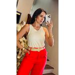 CALÇA PANTALONA CYNTHIA- VERMELHO