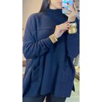 PONCHO DUQUESA AZUL MARINHO