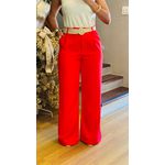 CALÇA PANTALONA CYNTHIA- VERMELHO