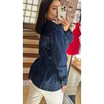 PARKA JEANS GOLA REMOVÍVEL- AZUL