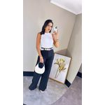 CALÇA FLARE PRISCILA PRETO
