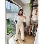 TRICÔ OMBRO CAVADO OFF WHITE