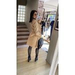 MINI VESTE PRETO