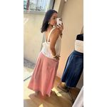 BLUSA SEM MANGA EM LINHO- BRANCO