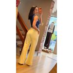 BLUSA KATIA POLIAMIDA DRAPEADA- AZUL