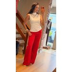 BLUSA KATIA POLIAMIDA DRAPEADA- BRANCA