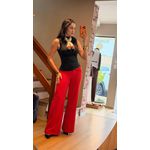 BLUSA KATIA POLIAMIDA DRAPEADA- PRETO