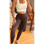 CALÇA ESPORTIVA CANELADA- MARROM