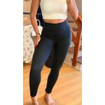 CALÇA ESPORTIVA CANELADA- PRETO