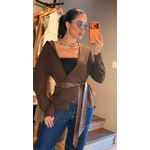 CAMISA NATTY- MARROM