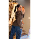 CAMISA NATTY- MARROM