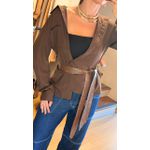 CAMISA NATTY- MARROM