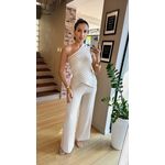 CONJUNTO GISELA TRICO AREIA