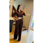 CONJUNTO MAITE- MARROM