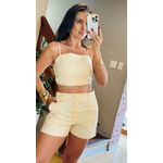 CONJUNTO MICAELLY BORDADO- BEGE