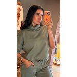 CONJUNTO MOLETOM JAQUE- VERDE 