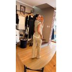 CONJUNTO TRICO MODAL- VERDE COM LINHA BRANCA