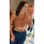 CROPPED PAULA - CHOCOLATE