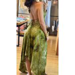 VESTIDO INDIANO BICO- VERDE MESCLA