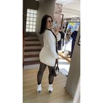 MINI VESTE BRANCA