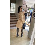 MINI VESTE PRETO