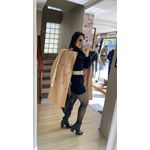 MINI VESTE PRETO