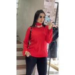 MINI VESTE VERMELHA