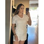 BLUSA GOLA V BETINA- BRANCO