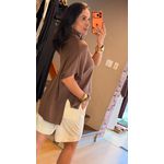 PONCHO ESTHER- MARROM