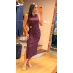 VESTIDO LUNA DETALHE FIVELA- AÇAI