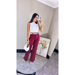 CALÇA FLARE JULLY MARSALA