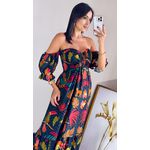 VESTIDO ESTAMPADO CIGANINHA 