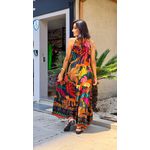 VESTIDO ESTAMPADO LUCIA ESCURO