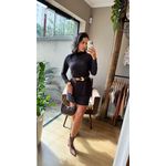 Vestido curto Lunara - Preto