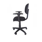 Cadeira Secretária Anatômica C/ Braço - Tecido JS