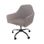 Poltrona Diamante Giratória Linho